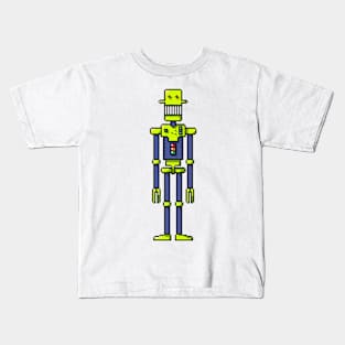 Pixel Robot 099 Kids T-Shirt